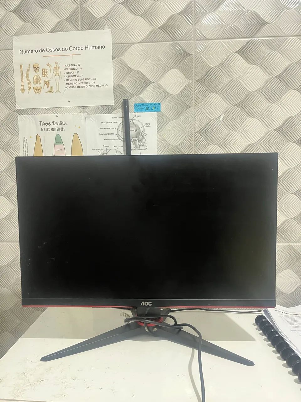Monitor AOC 24? Full HD em Perfeito Estado - Foto 4