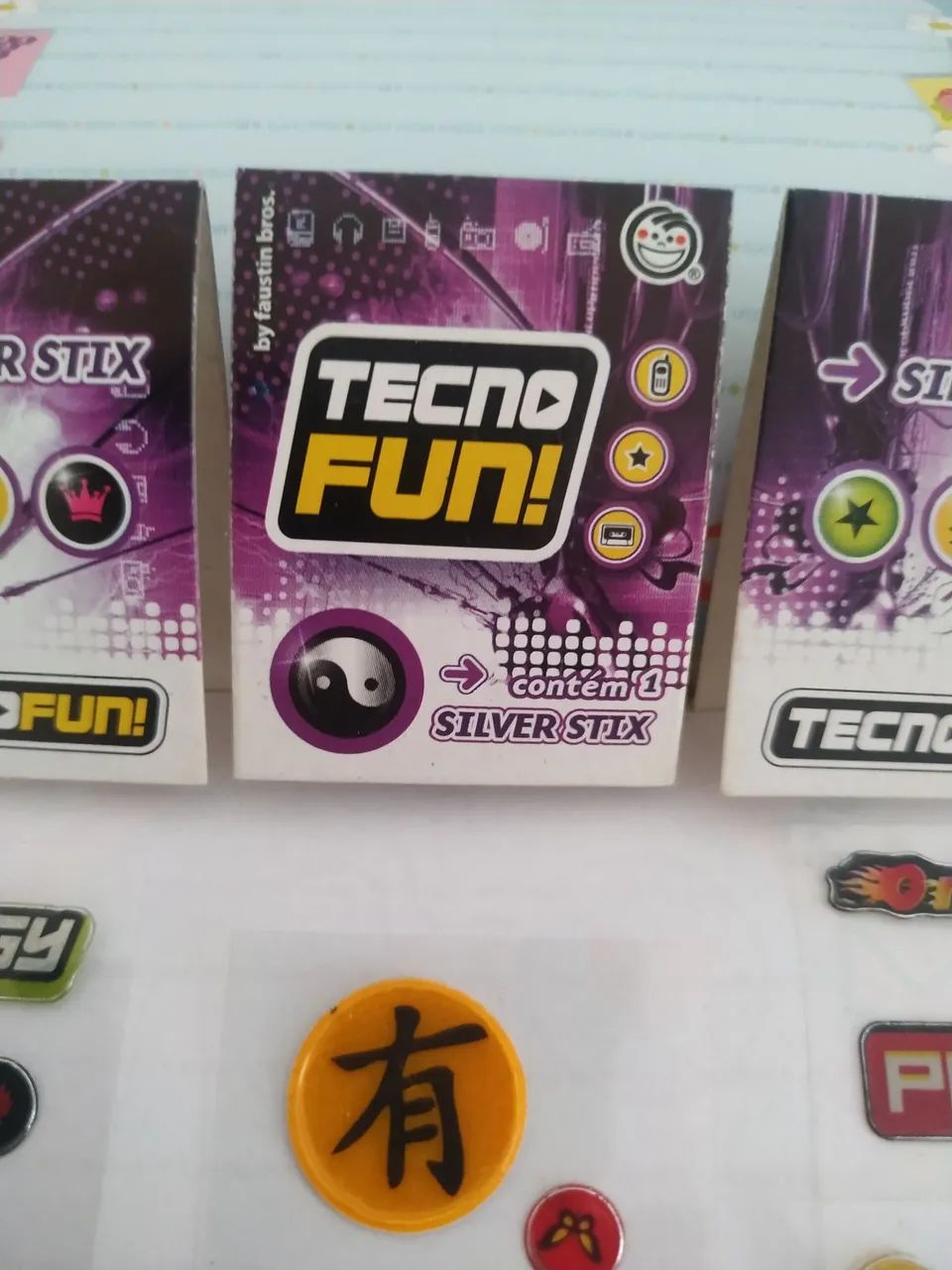 Lote Elmachips Tecno Fun! Adesivos  - Foto 2