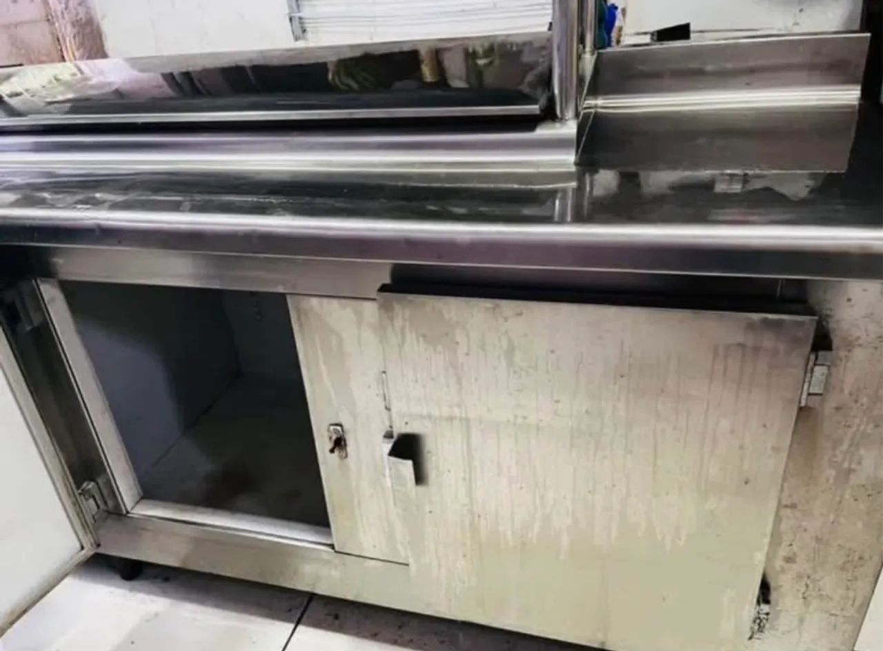 Balcão condimentadora 