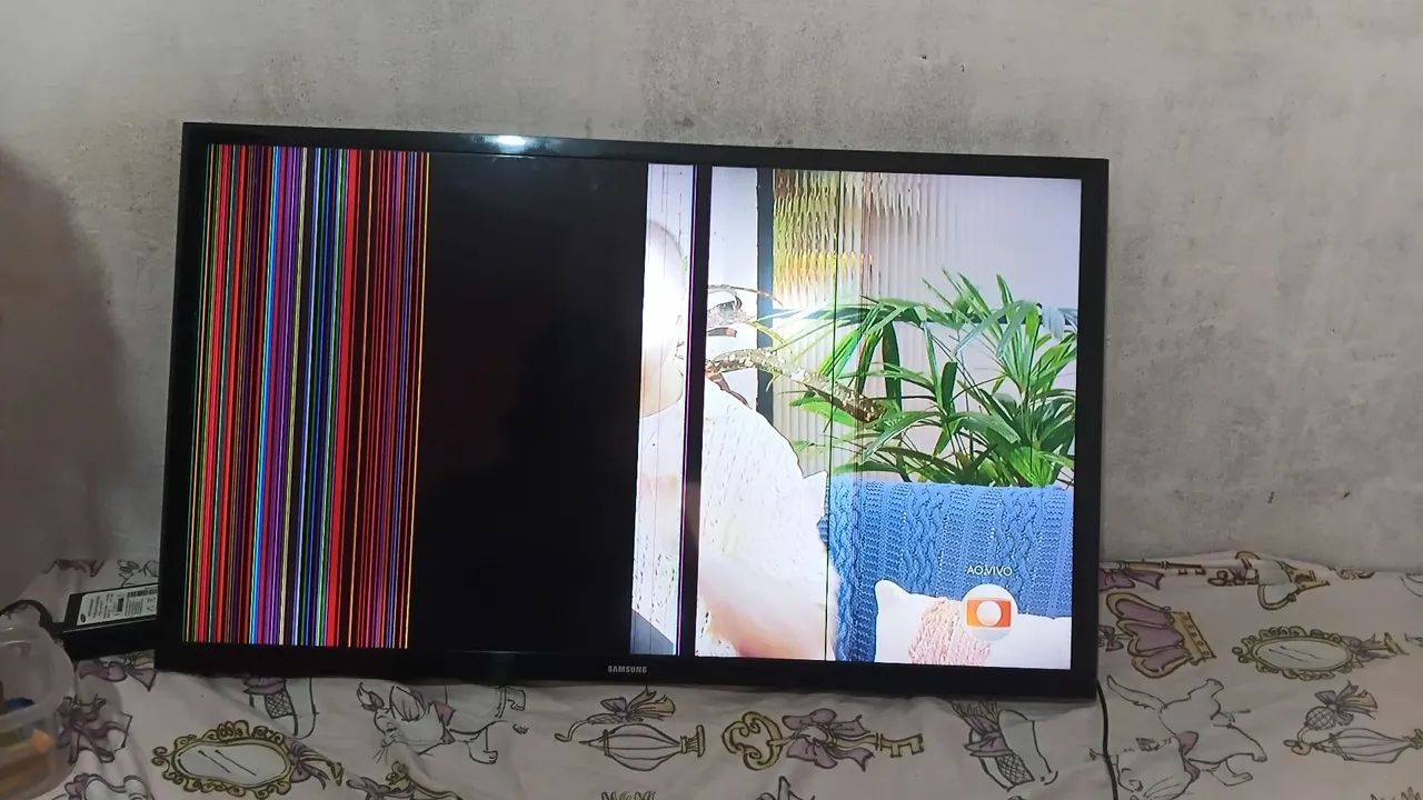 Tv com defeito