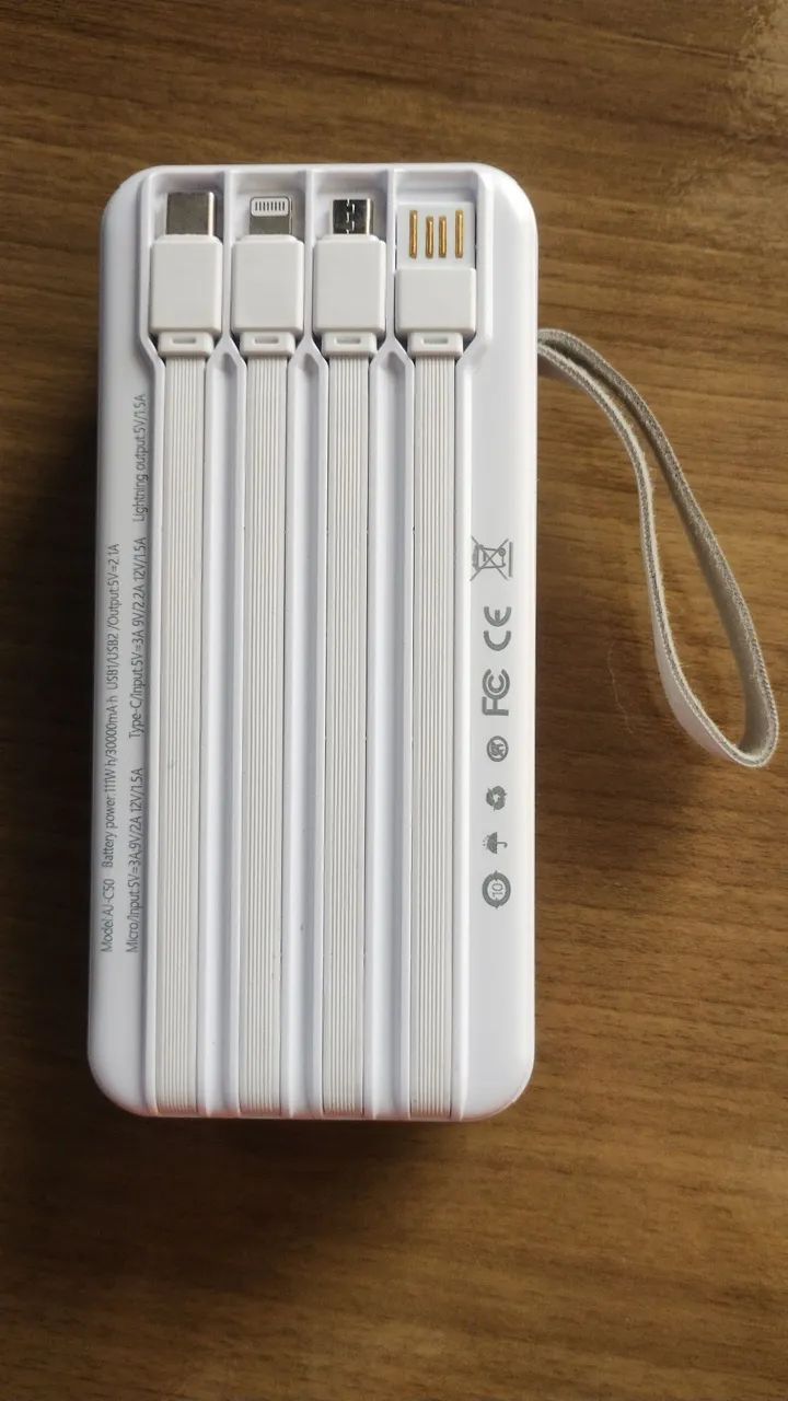 Bateria complementar 30.000 mAh. - Foto 2