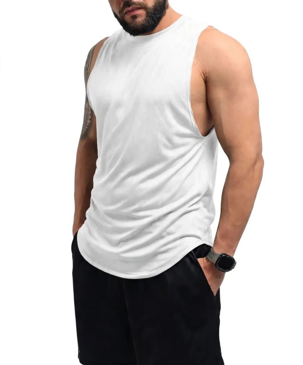 Camiseta Regata Oversized Long Premium