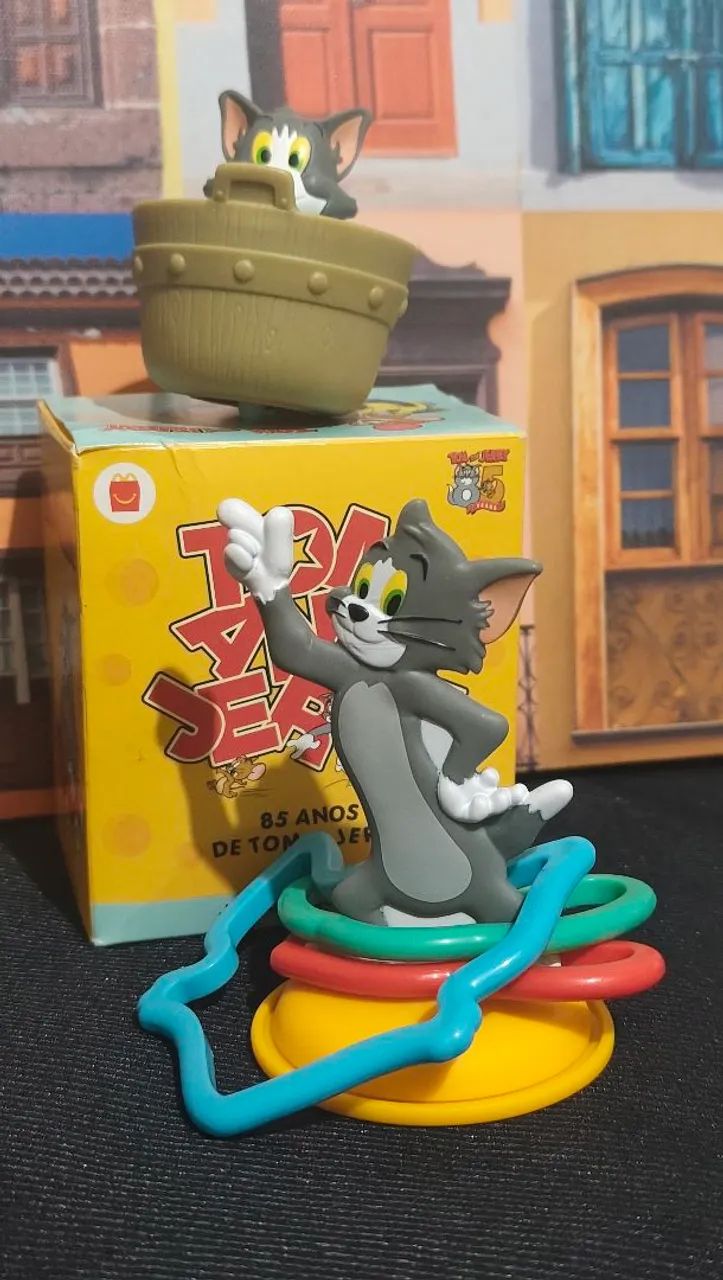 Jogo de Argolas Tom ? Tom & Jerry + Brinde - Foto 2