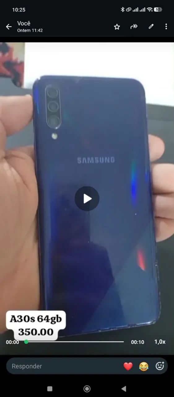 Celular semi novo a03 ou a30s 