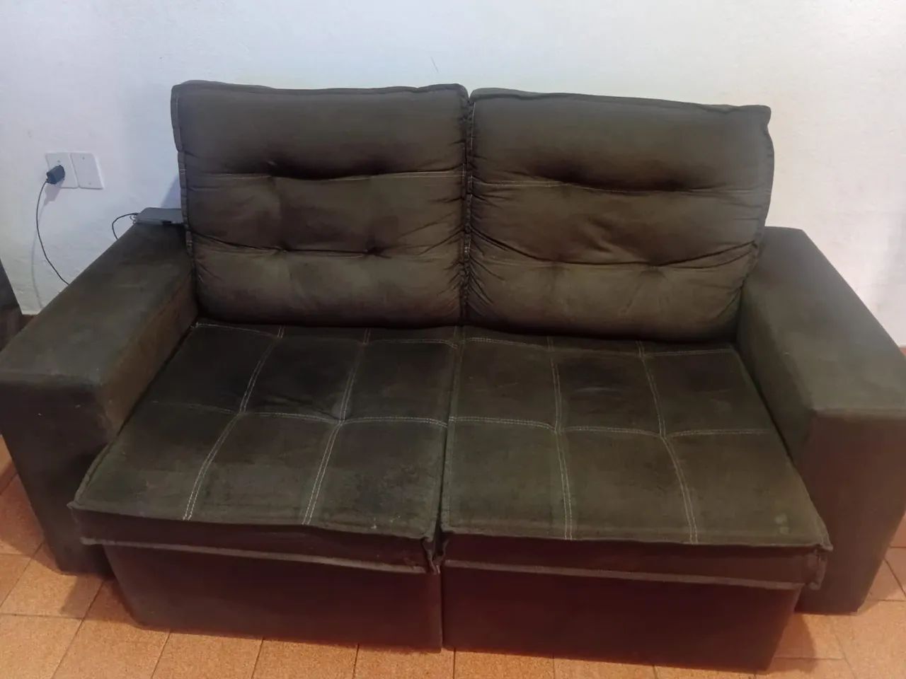 SOFA RETRÁTIL E RECLINAVEL 