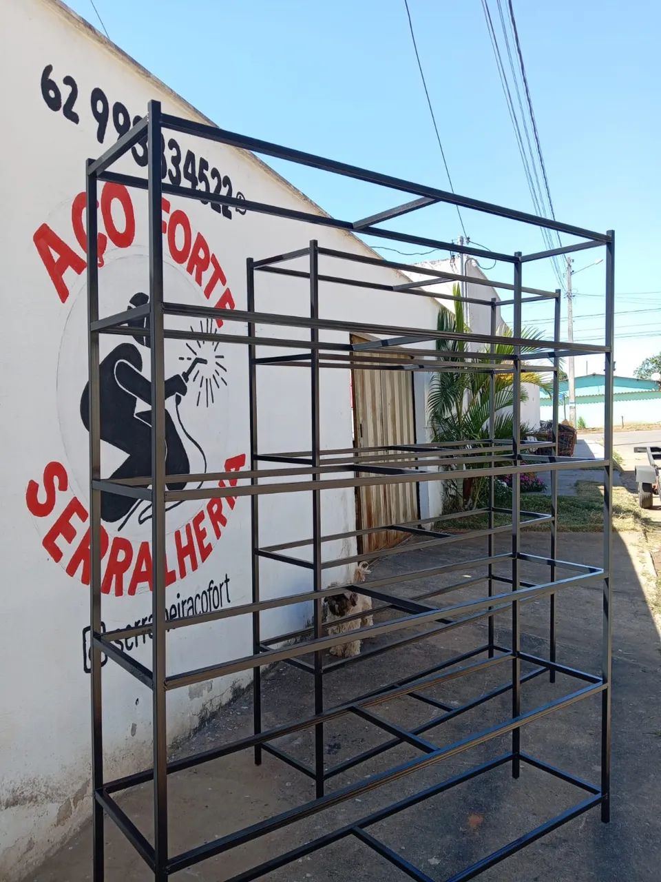Prateleira industrial 