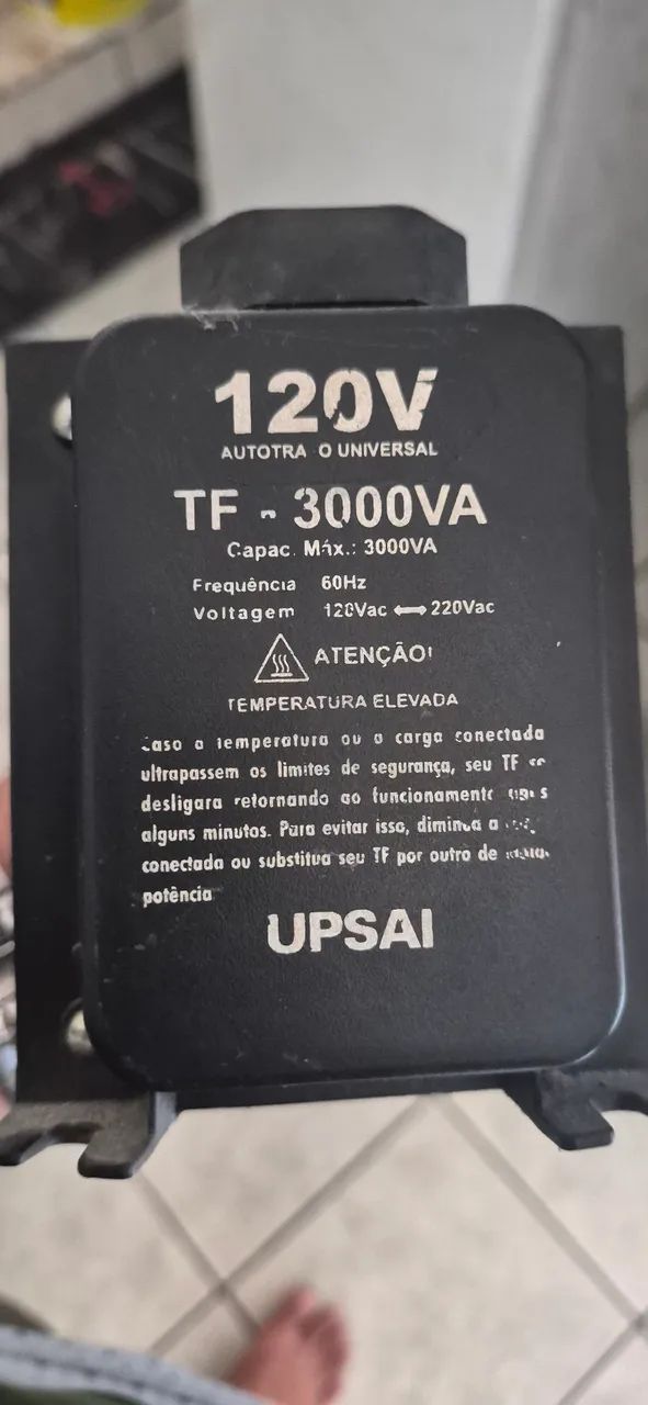 Transformador 3000 AV  - Foto 2