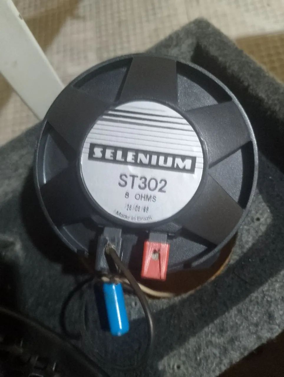 Par de caixa de som 250 watts 3 vias 15 polegadas tudo Selenium  - Foto 4