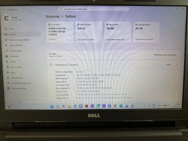 Notebook Dell i5-7200u super barato - Foto 4