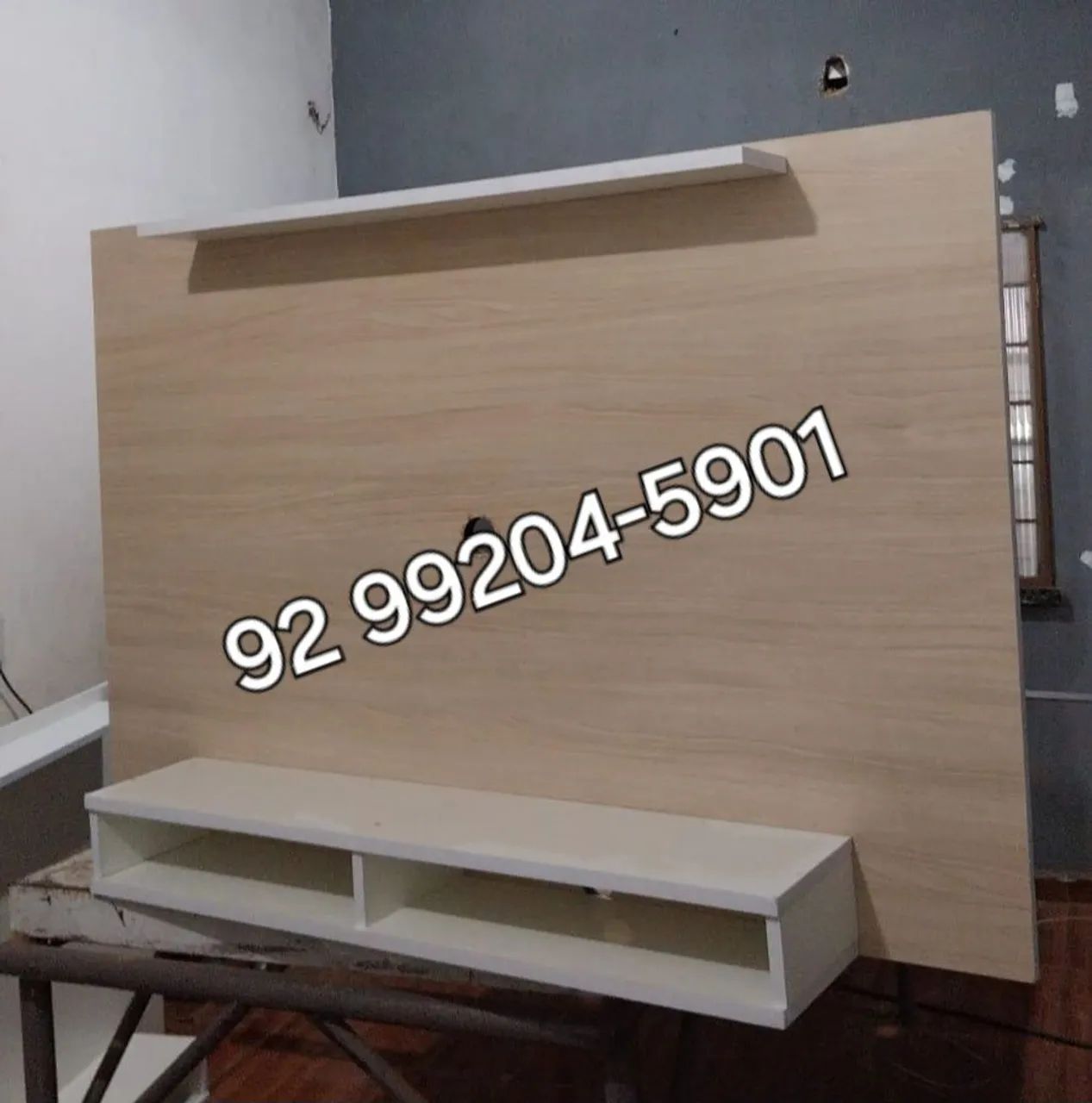 Painel de tv com nicho 