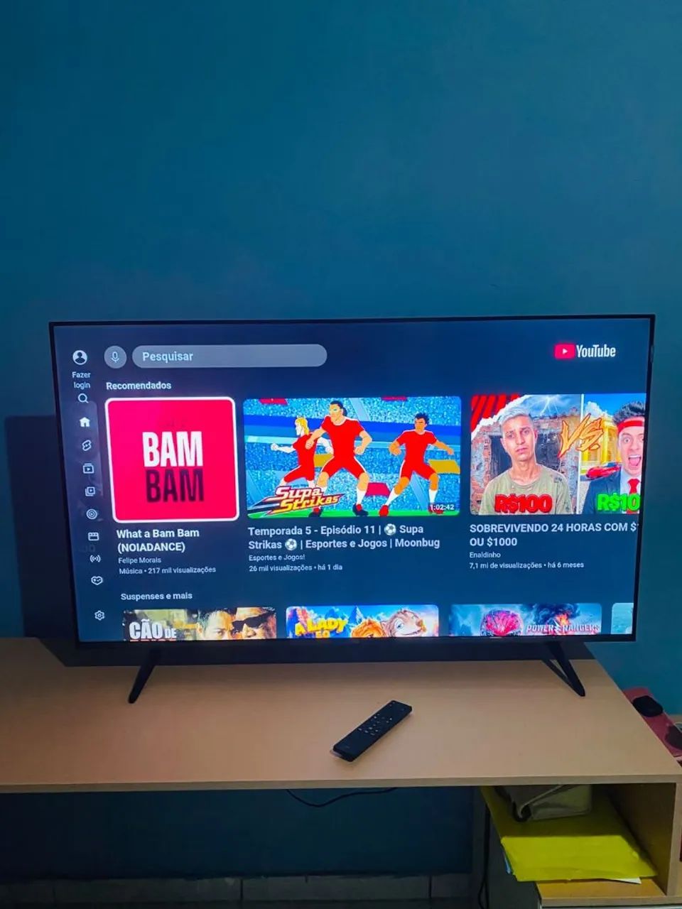 Smartv 50 Tcl Qled com nota - Foto 2