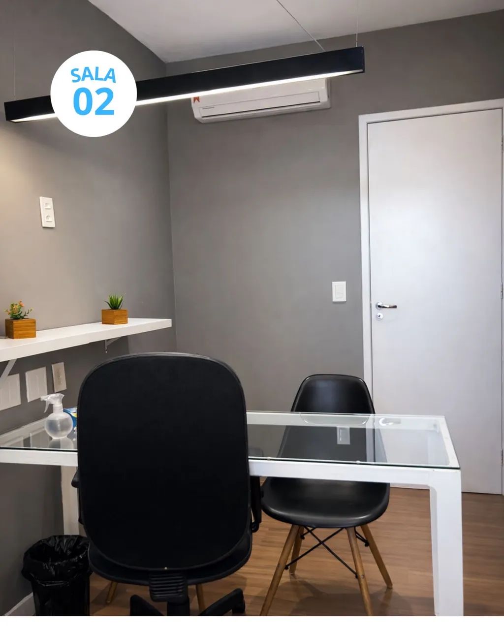 Consultório / Sala mobiliada no Ed. Horizonte jardins - Foto 4