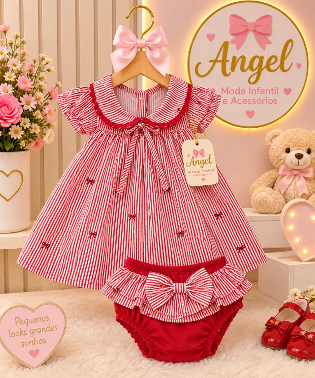 Vestido bebê 1 ano - Foto 2