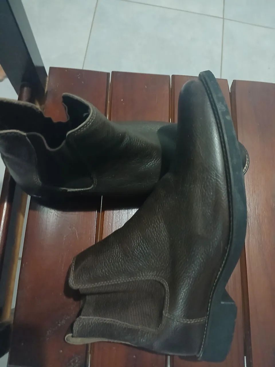 Bota n 39 West couro  - Foto 3