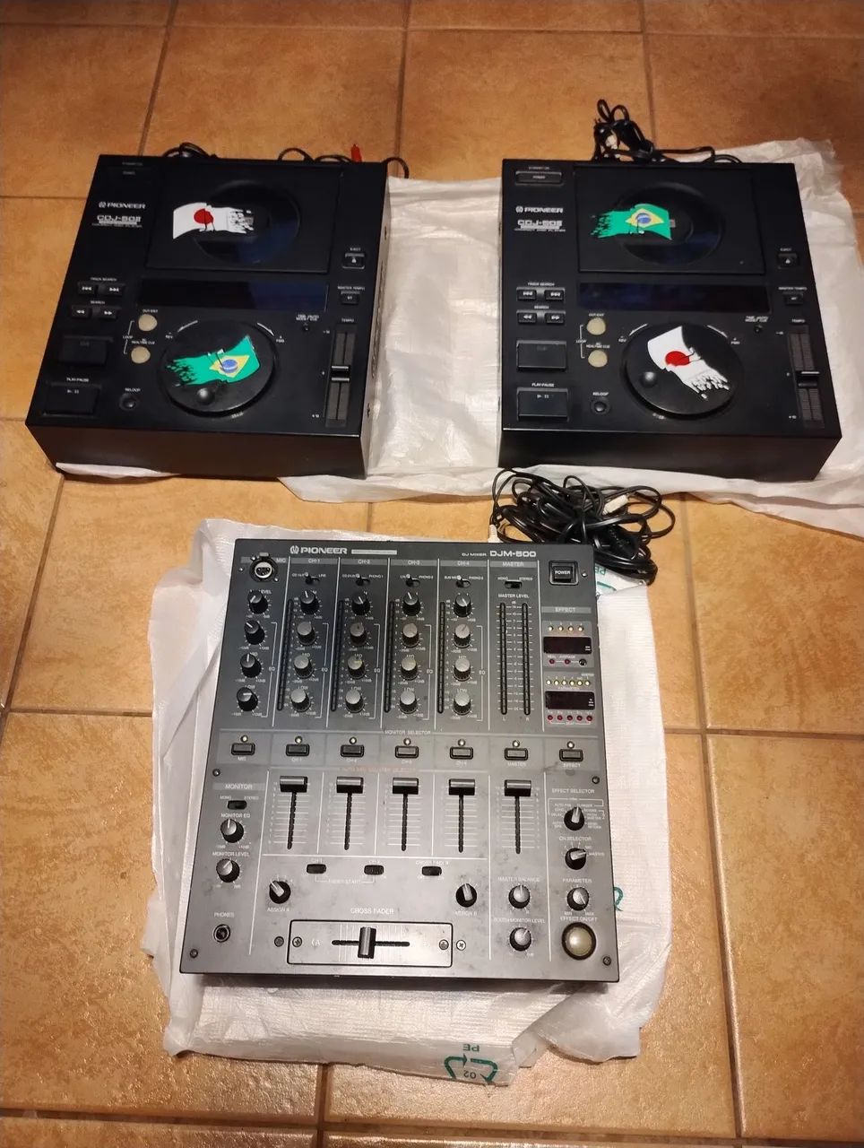 Conjunto Som para DJ