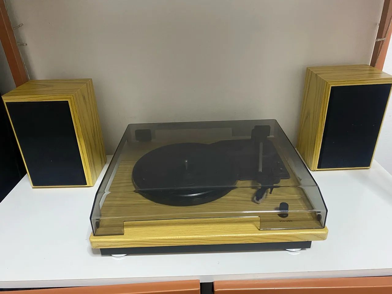 Vitrola Max Sound Uitech + 2 Caixas de Som - Foto 2