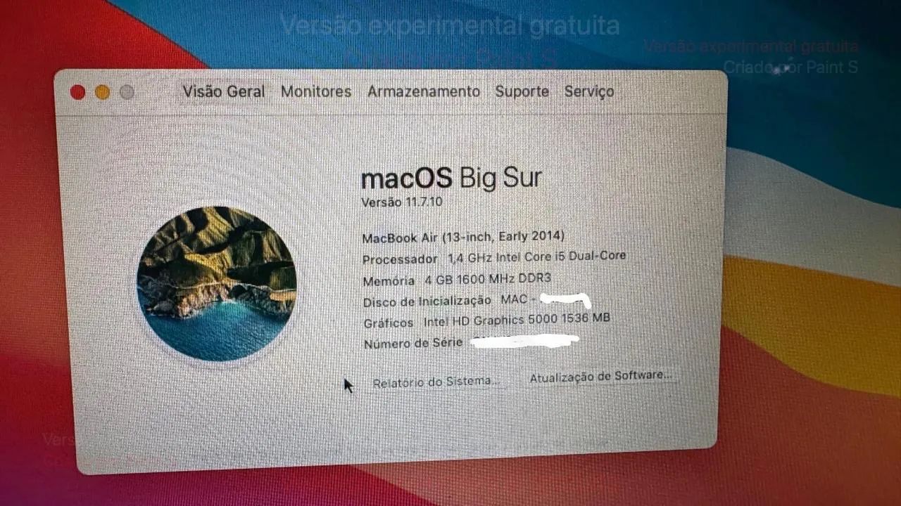 MacBook Air I5 SSD256 2014 Excelente Estado - Foto 4