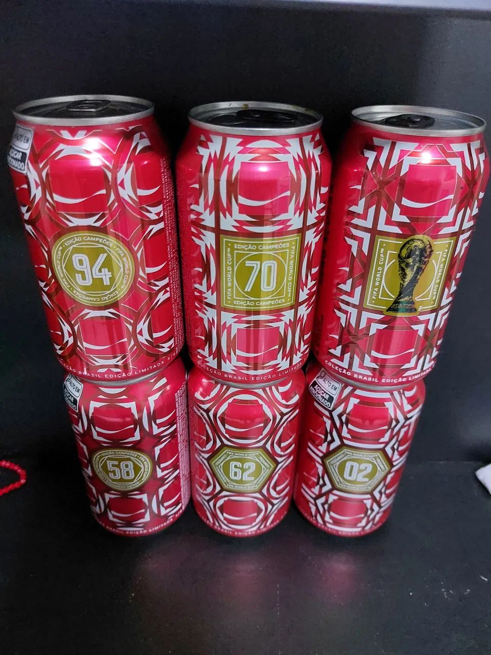 Latas Coca-Cola copa 26 !! ABERTAS... - Foto 2