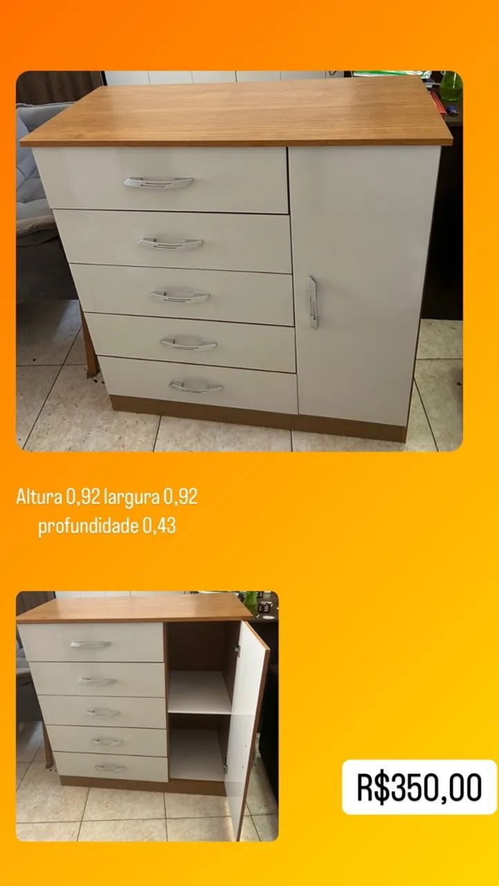 Cômodas com sapateira NOVAS  - Foto 3
