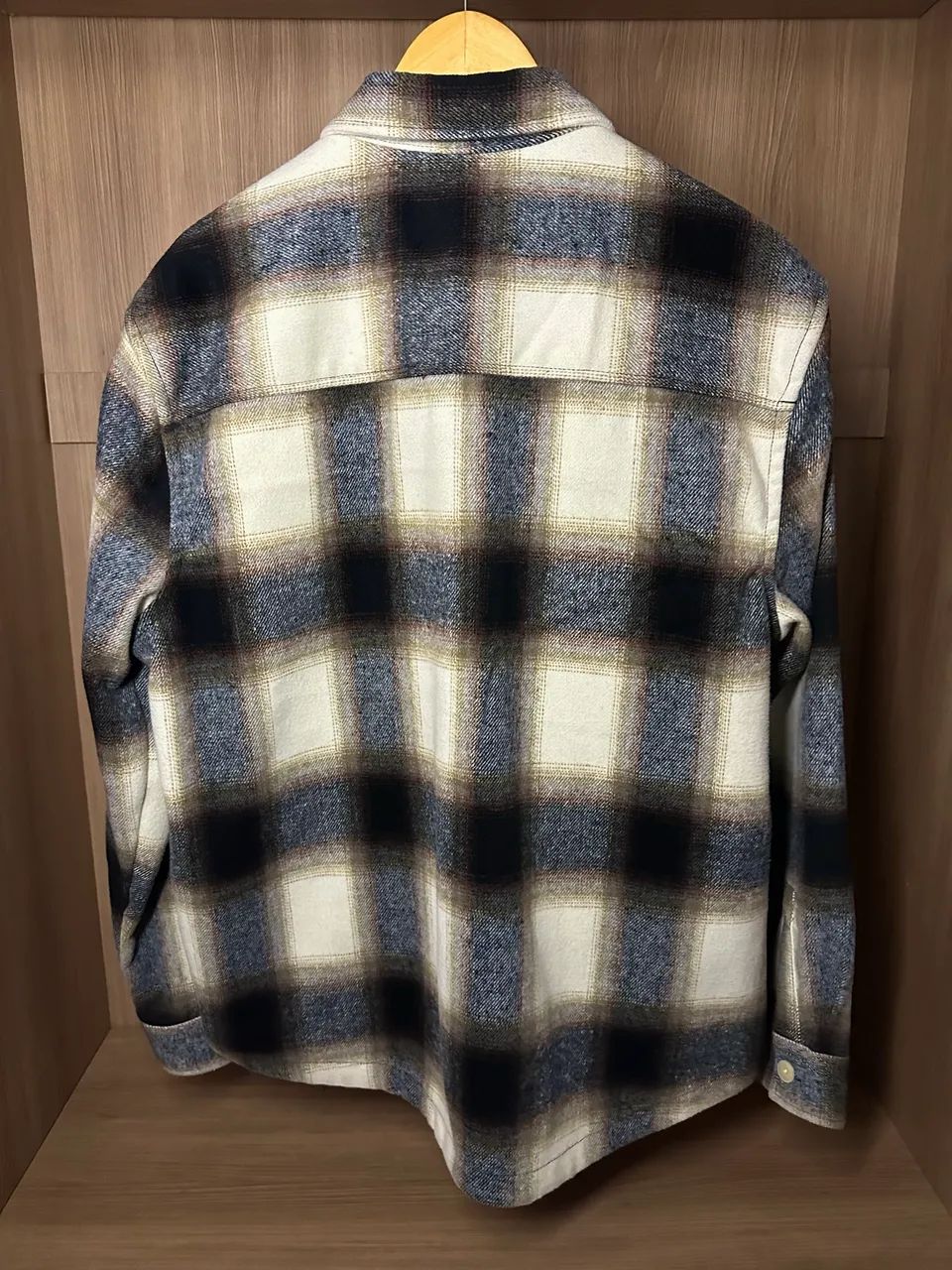 CAMISA XADREZ FLANELA ZARA - Foto 3