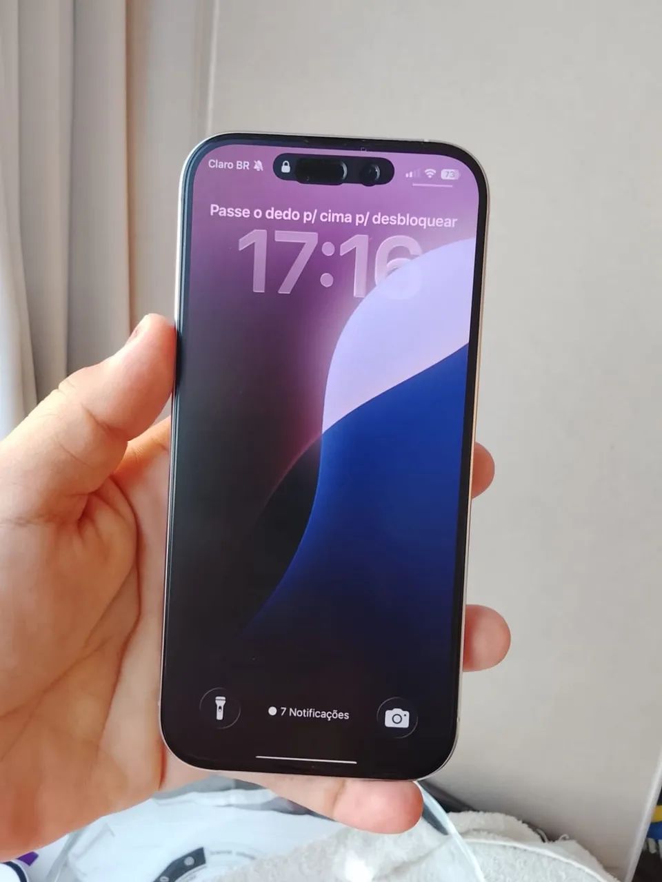 iPhone 16 Pro, 128GB Branco  - Foto 4
