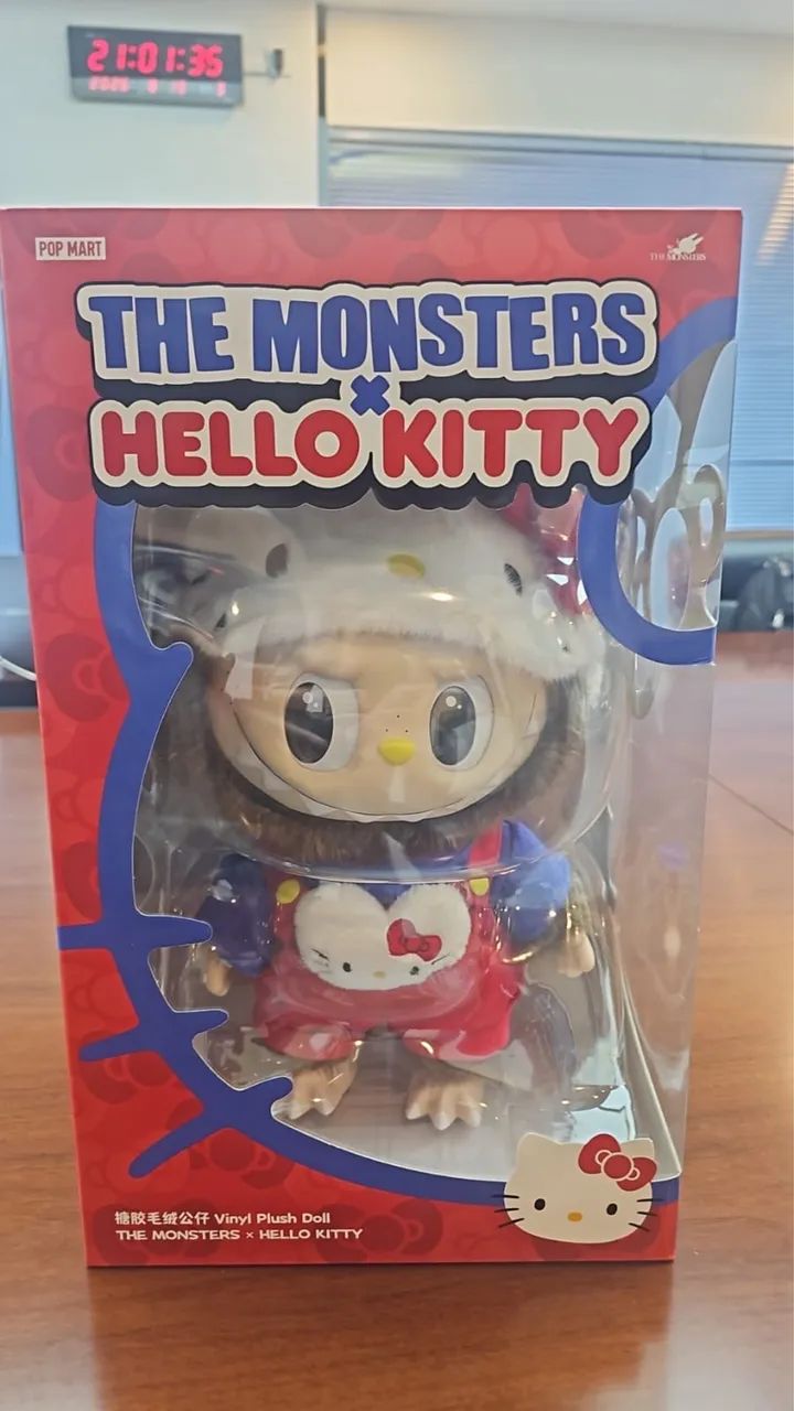 Labubu THE MONSTERS × HELLO KITTY - Hobbies e coleções - Gutierrez