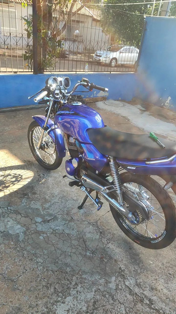 VENDO CG 125 COM MOTOR DE STRADA  - Foto 2
