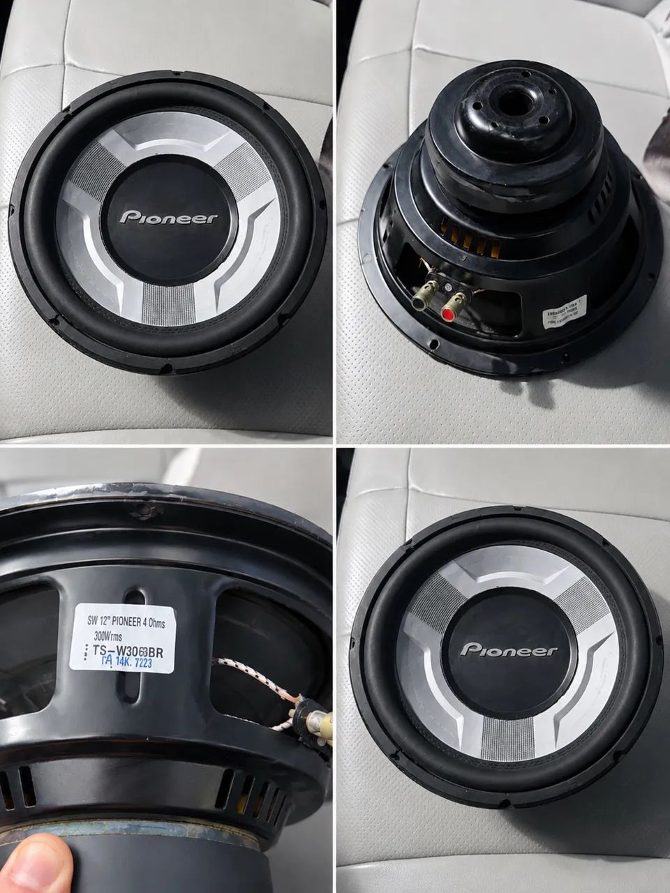 Alto-falante Subwoofer Pioneer 12 polegadas  - Foto 3