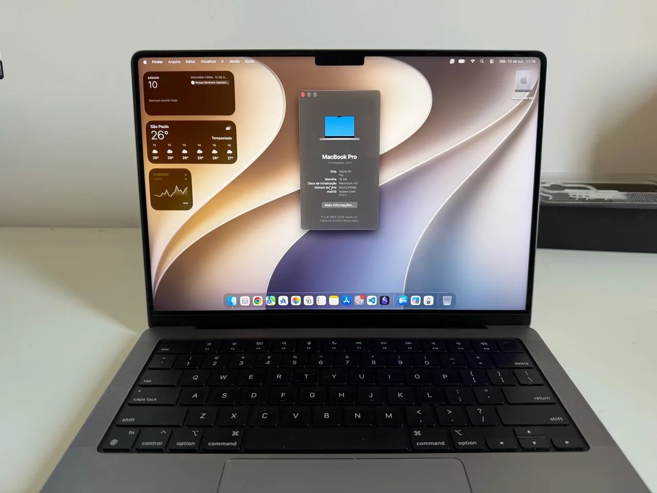 MacBook Pro 14? M1 Pro | 16GB RAM | 512GB SSD - Foto 3