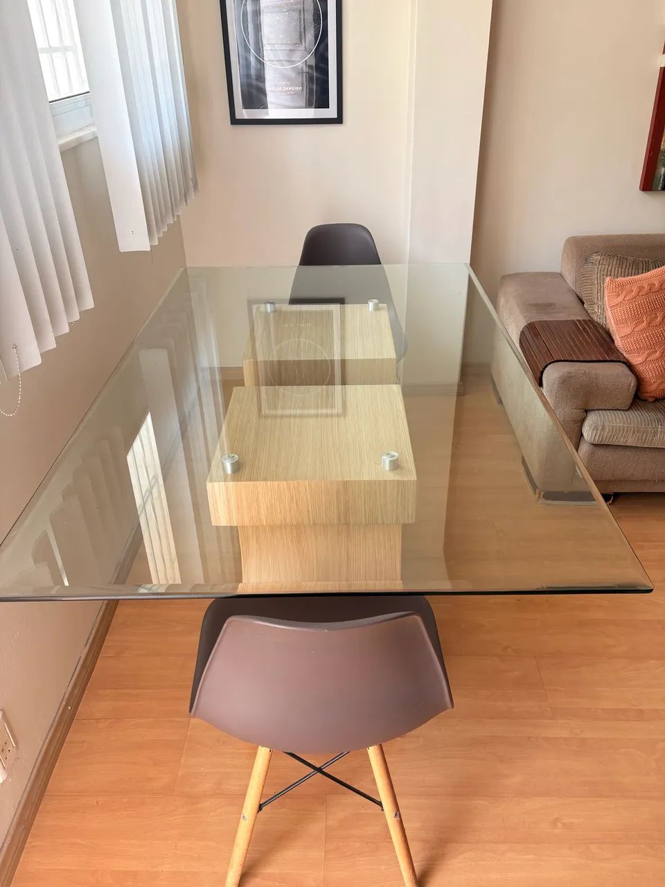 Mesa - Tampo de vidro - Foto 2