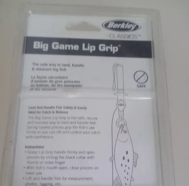 Alicate com balança e trena Berkley Big Game Lip Grip - Foto 4