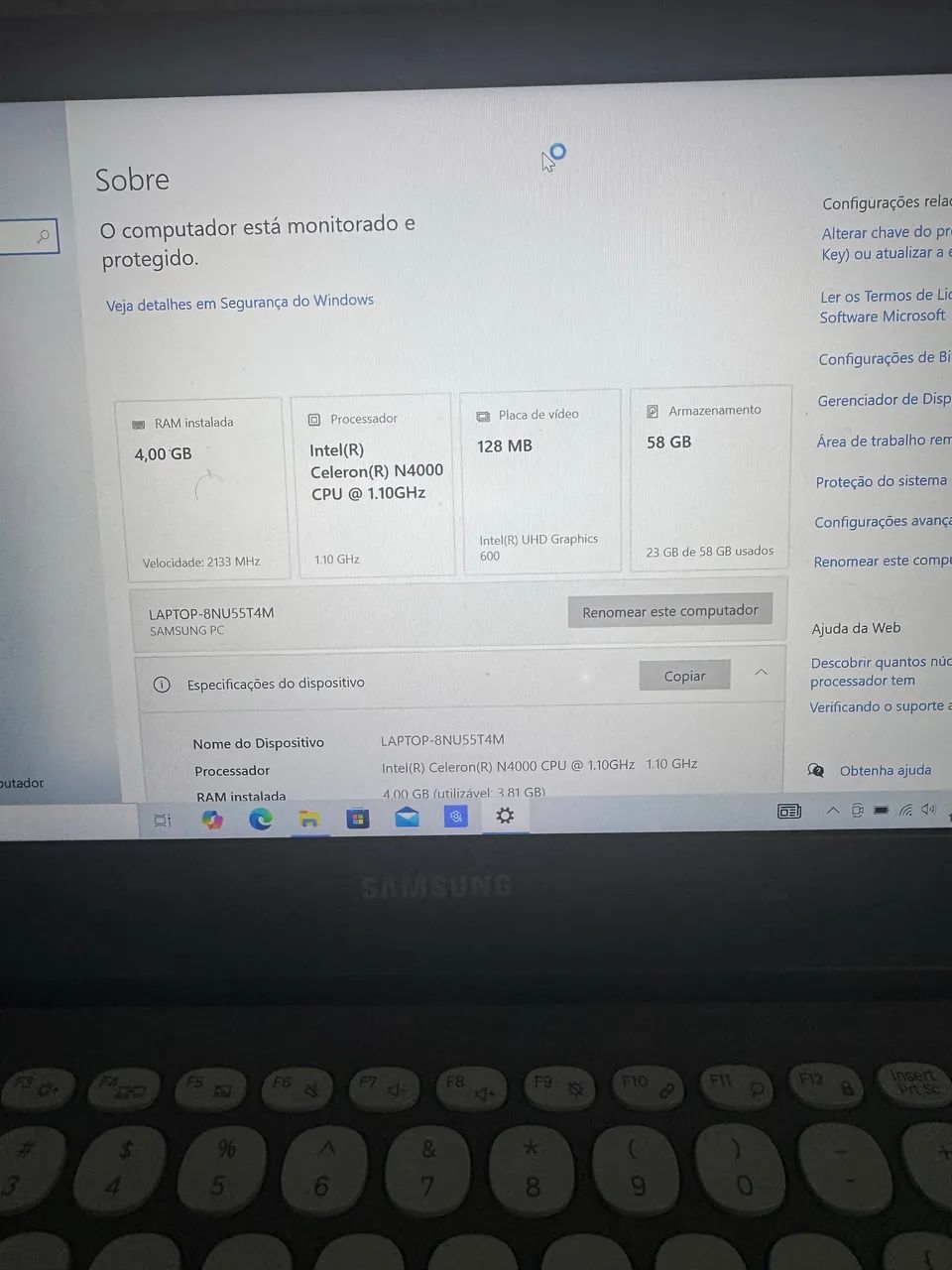 Notebook Samsung - Foto 3