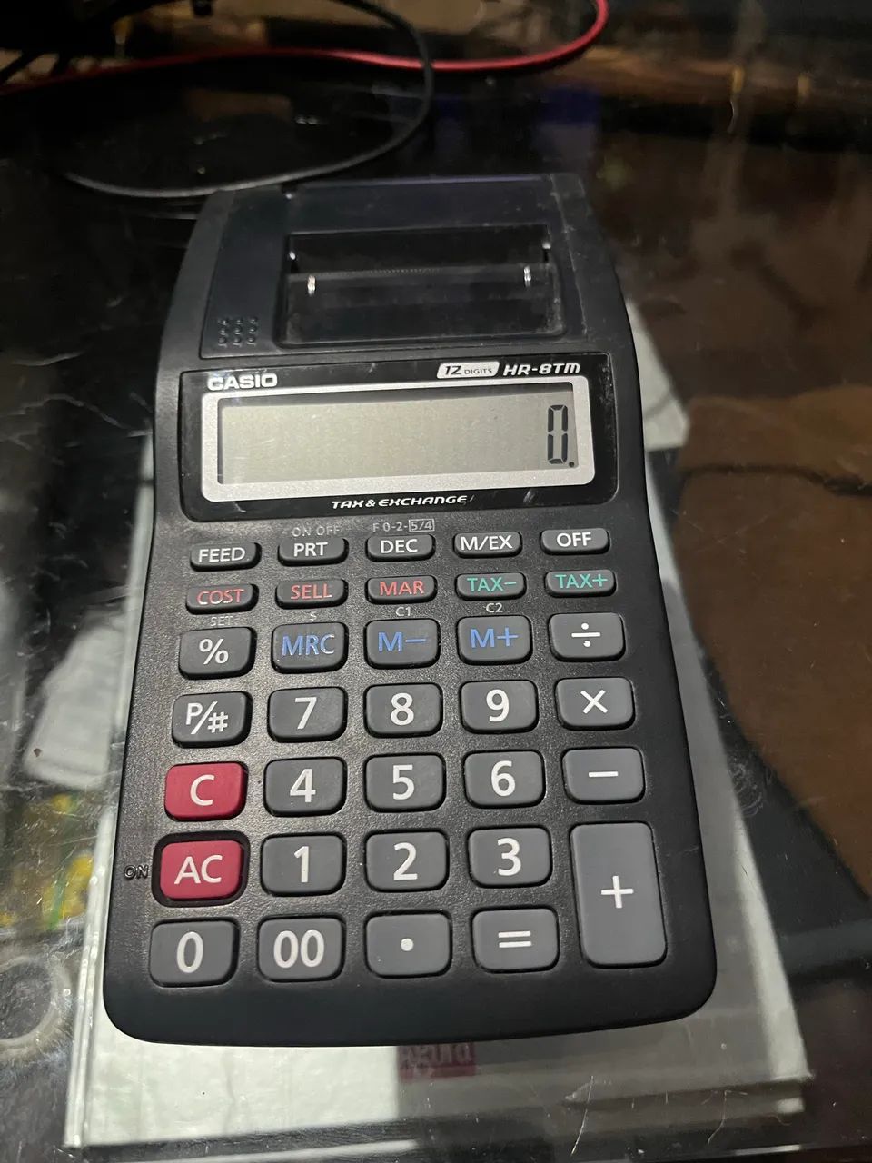 calculadora de mesa com impressora Casio HR-8TM - Foto 3