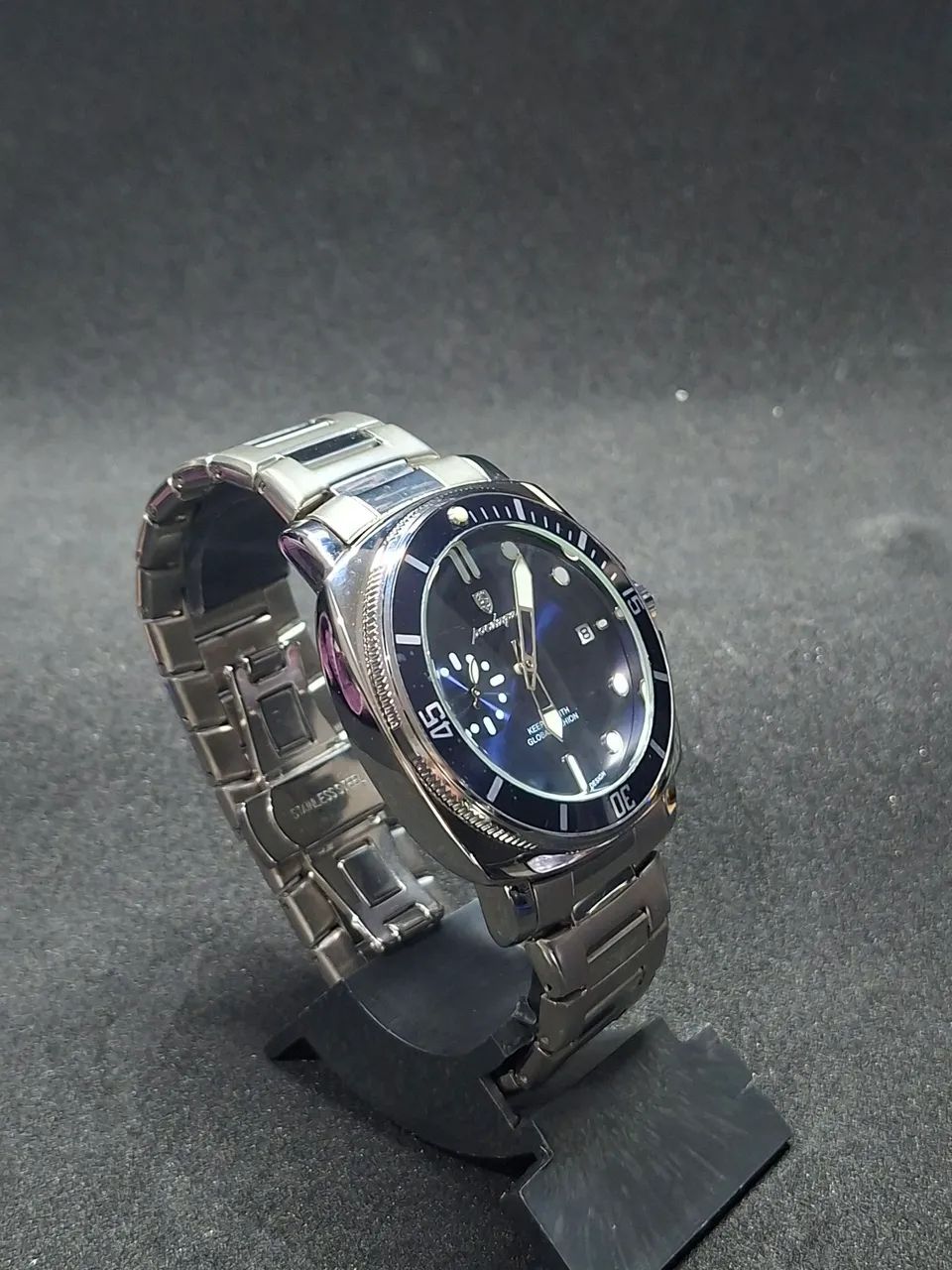 Relógio Poedagar modelo 873B em aço. - Foto 4