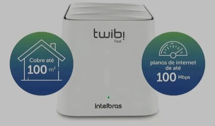 Roteador Twibi Fast Wi-fi 5 Mesh Intelbras