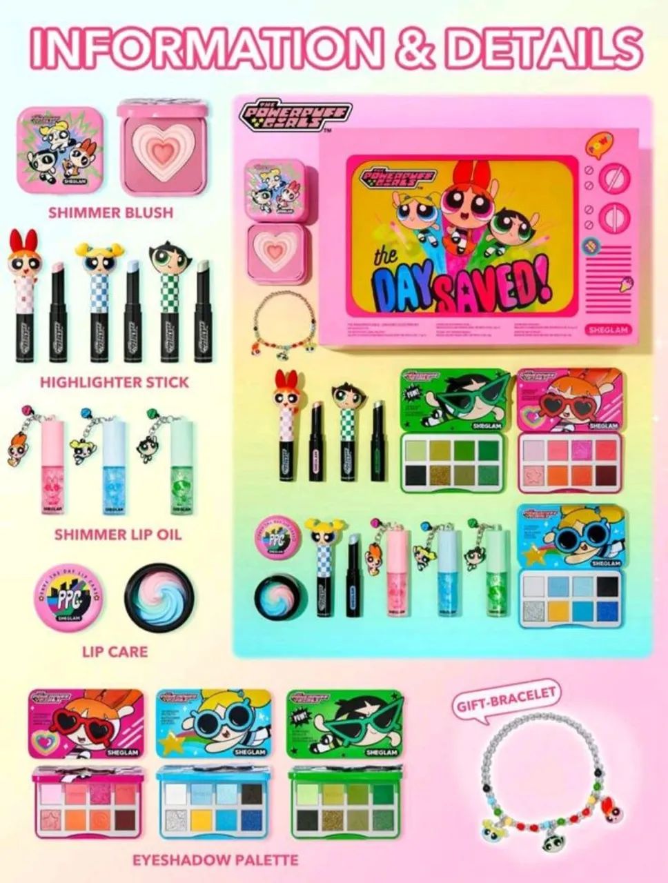 Mega Kit SheGlam Meninas Super Poderosas - NOVO - Foto 2