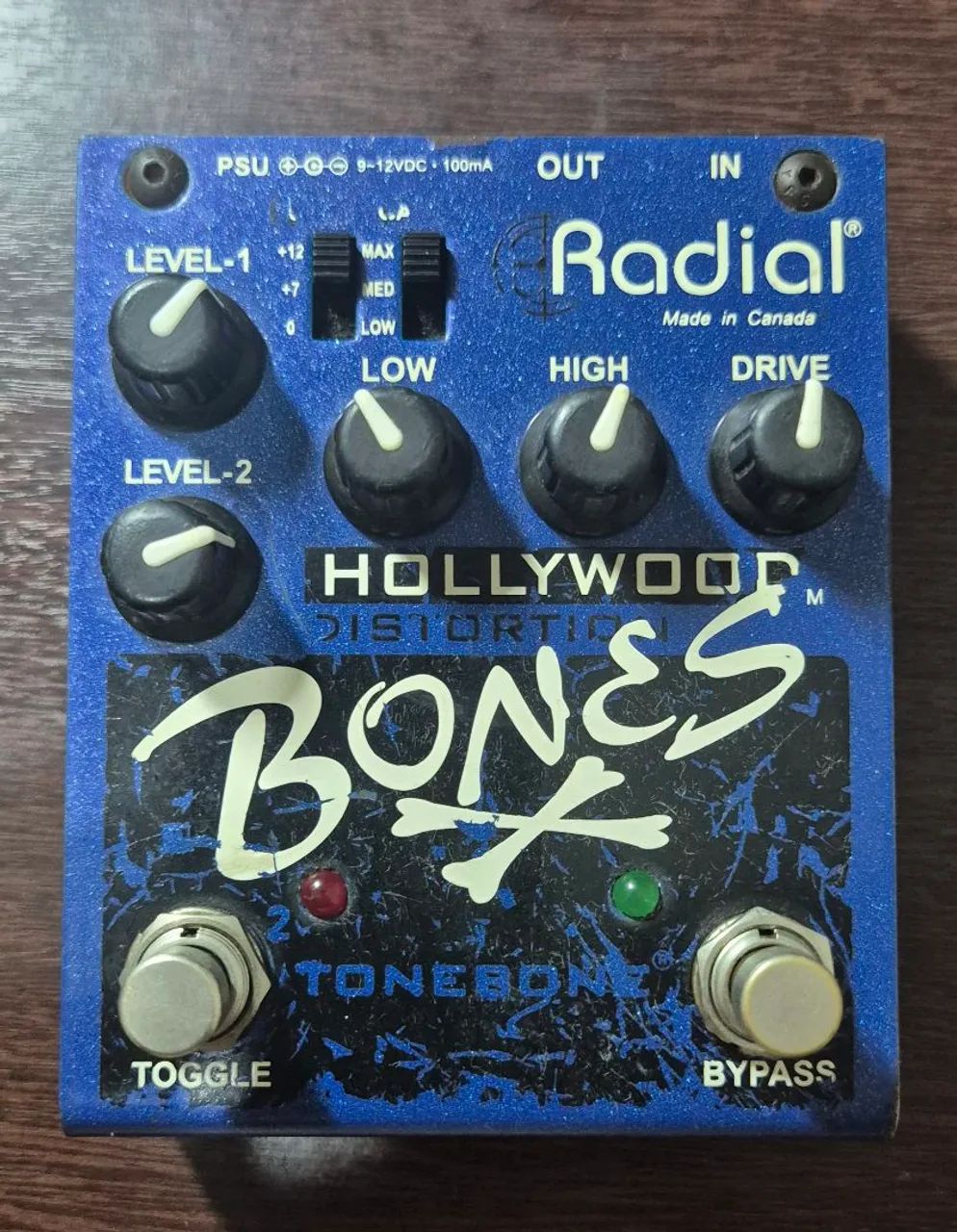 Pedal Radial Bones Hollywood Distortion  - Foto 2