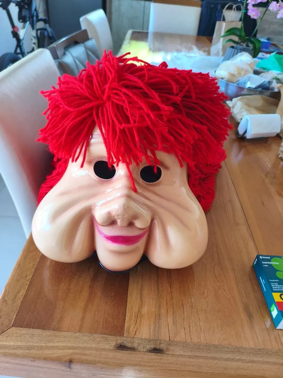 Máscara do fofão linda!!