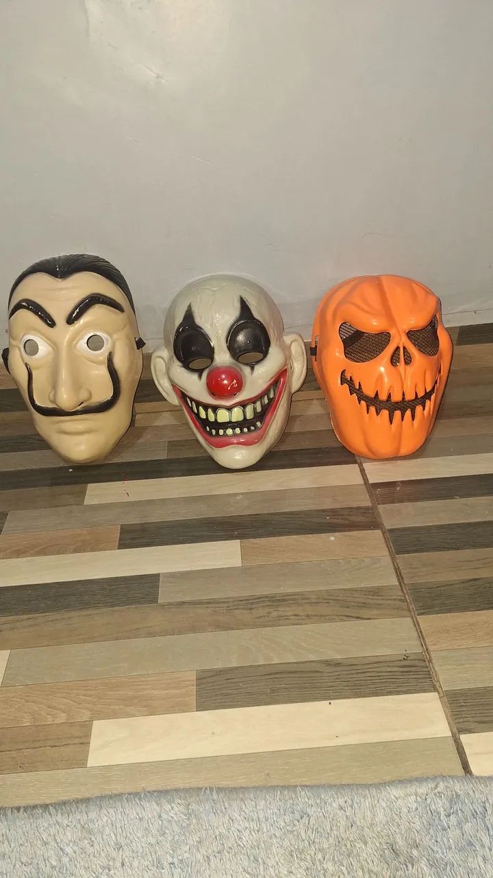 Kit mascara de halloween 