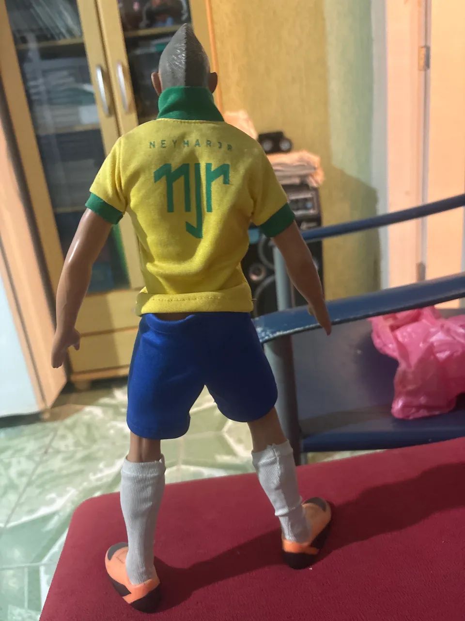 Boneco Neymar Júnior de borracha  - Foto 2