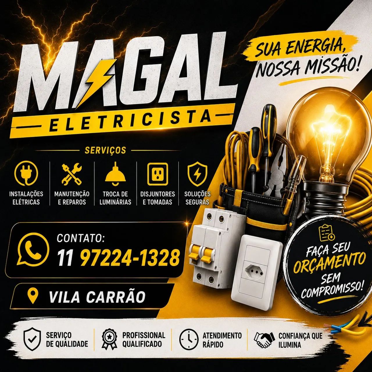 Serviços de elétrica 