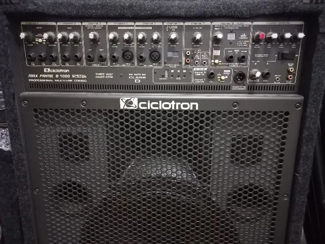 Ciclotron - caixa amplificada max prime D 1000