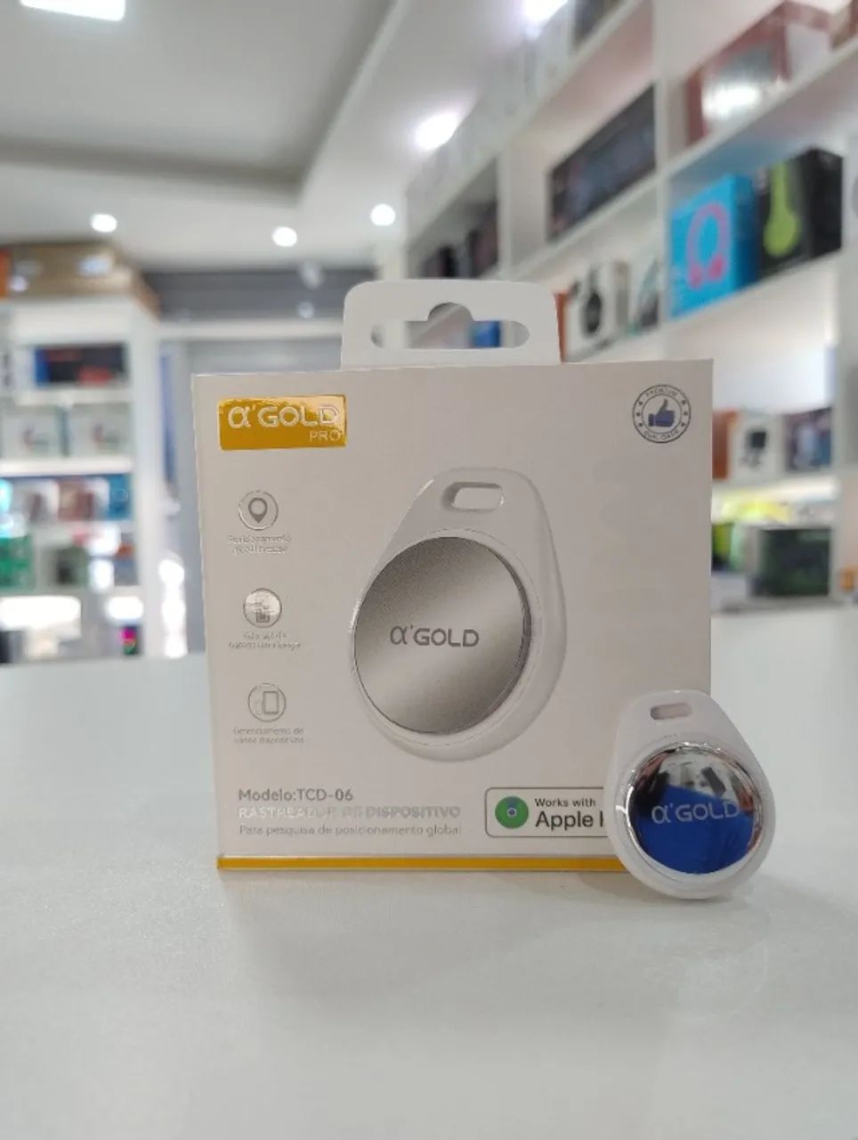 Rastreador Bluetooth Smart Tag TCD-06 Para Objetos