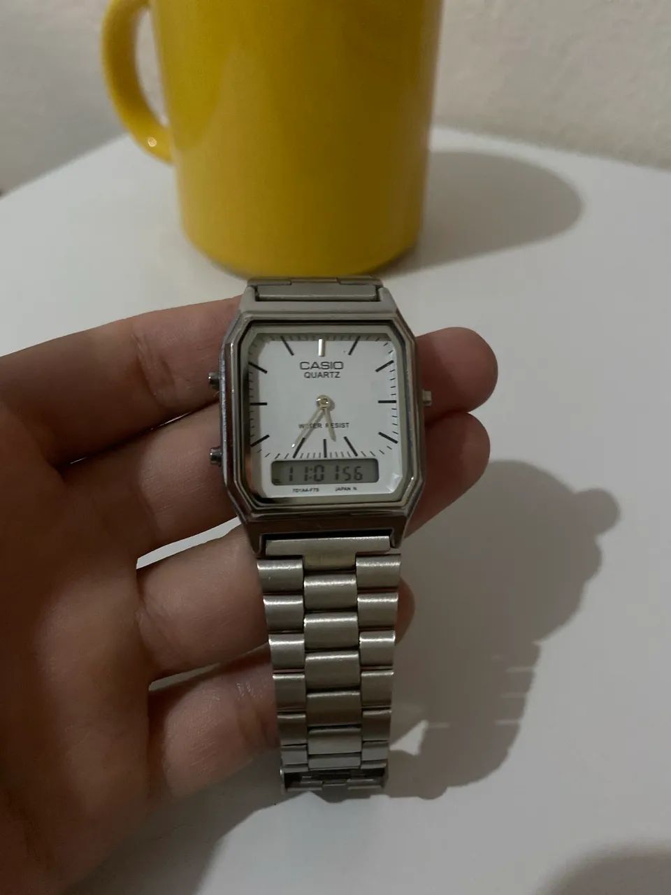 Relógio Casio Vintage Analógico e Digital ? R$ 130,00