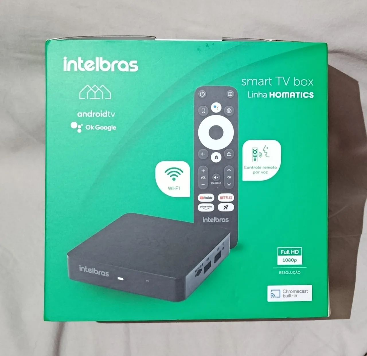 Smart TV box Intelbras 