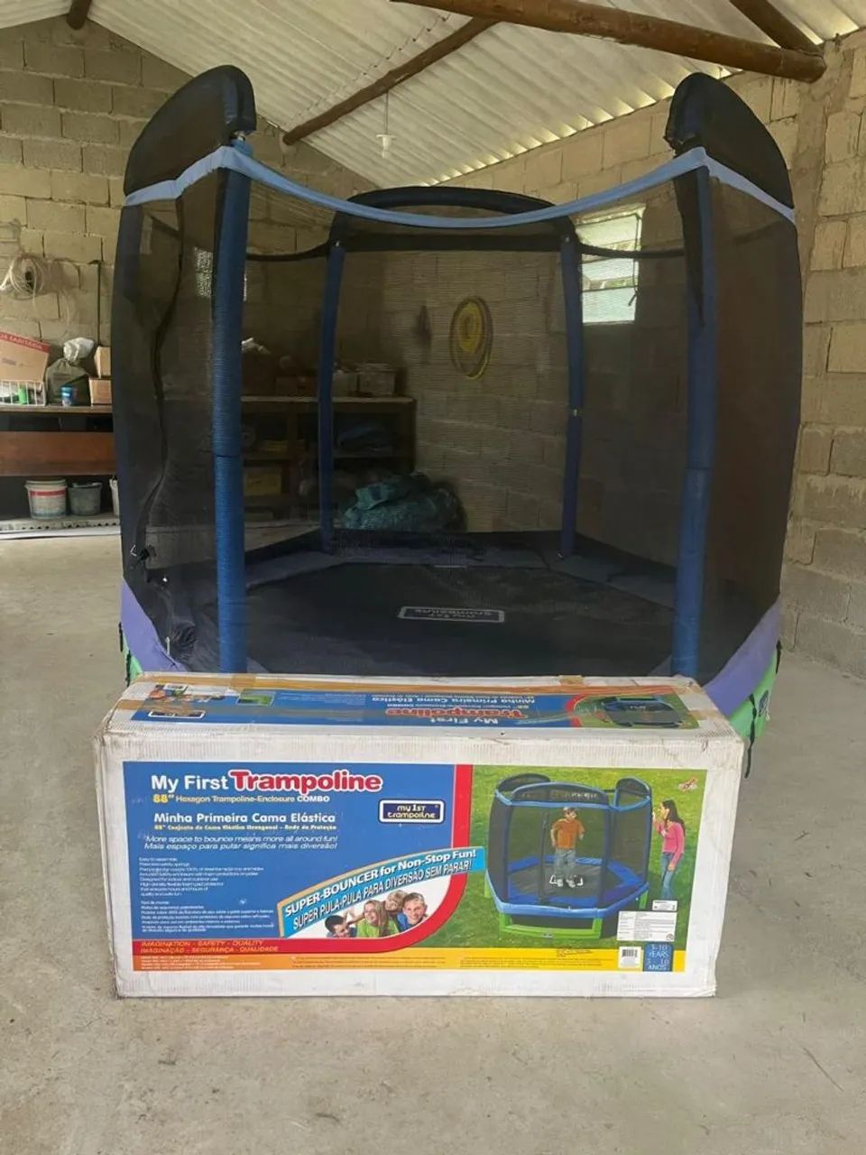 CAMA ELASTICA EM ESTADO DE NOVA