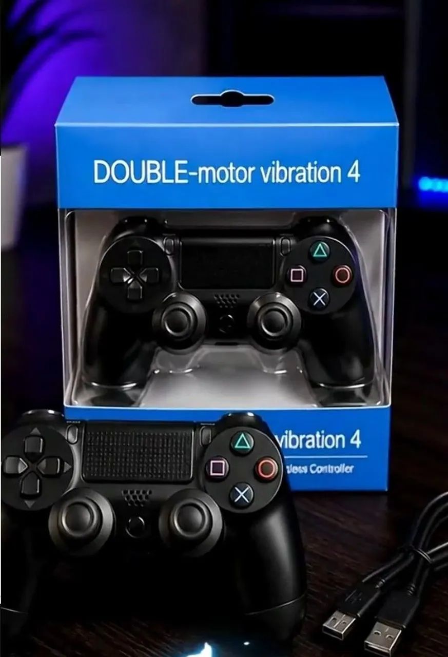 Controle Sem Fio Bluetooth Para PS4, PC, Notebook e Smart TV - Foto 2