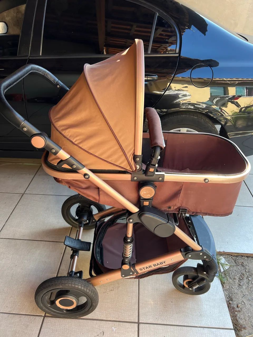 Carrinho de bebê Europeu com Bebe conforto - Foto 4