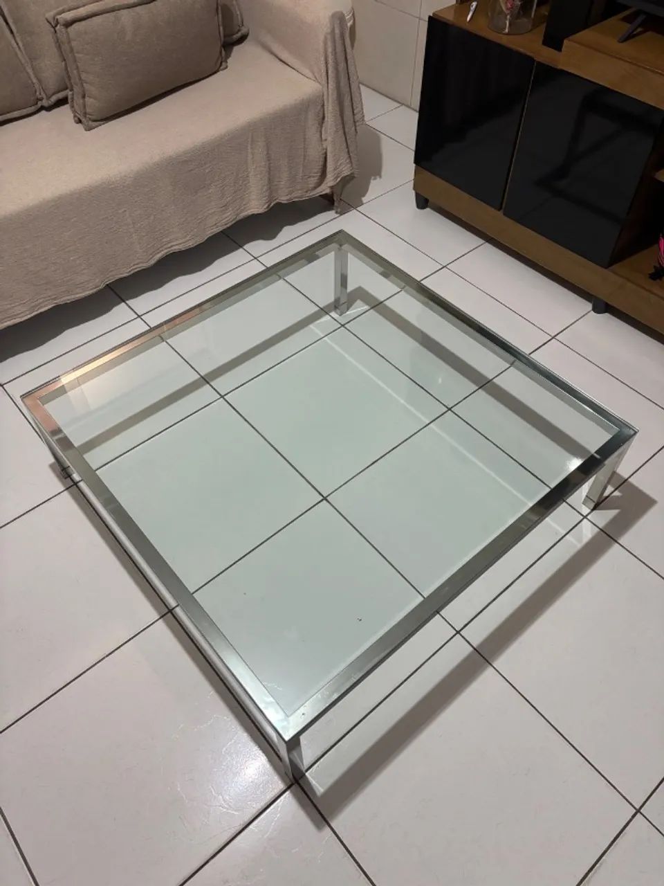 Mesa de centro de vidro - Foto 3