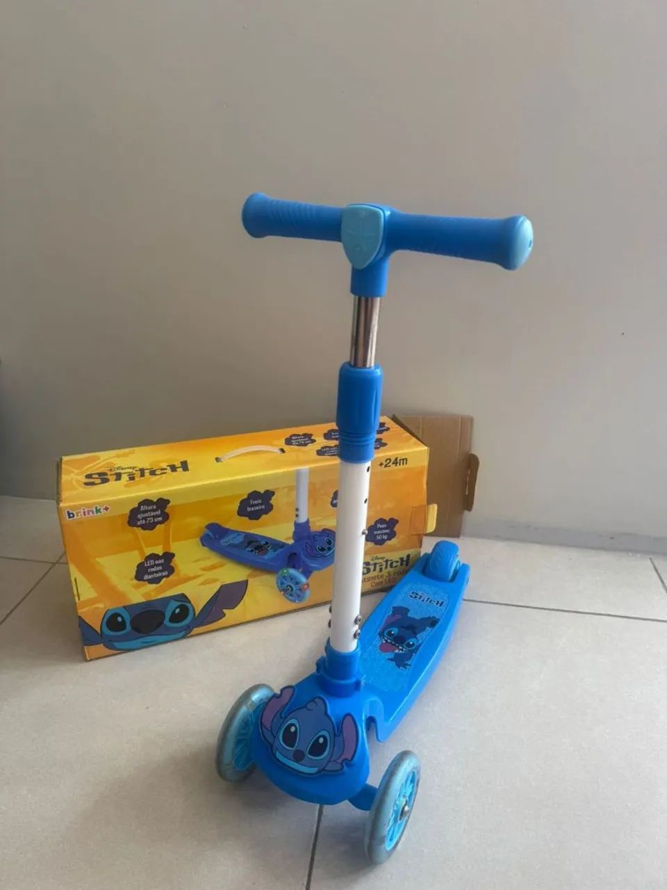 patinete infantil Stich